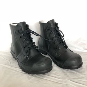 Hunter original lace-up rain boots